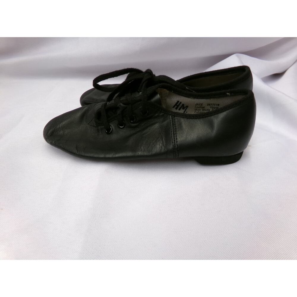 Jazz Shoes Danskin Youth 13M Lace Up Leather Split Sole